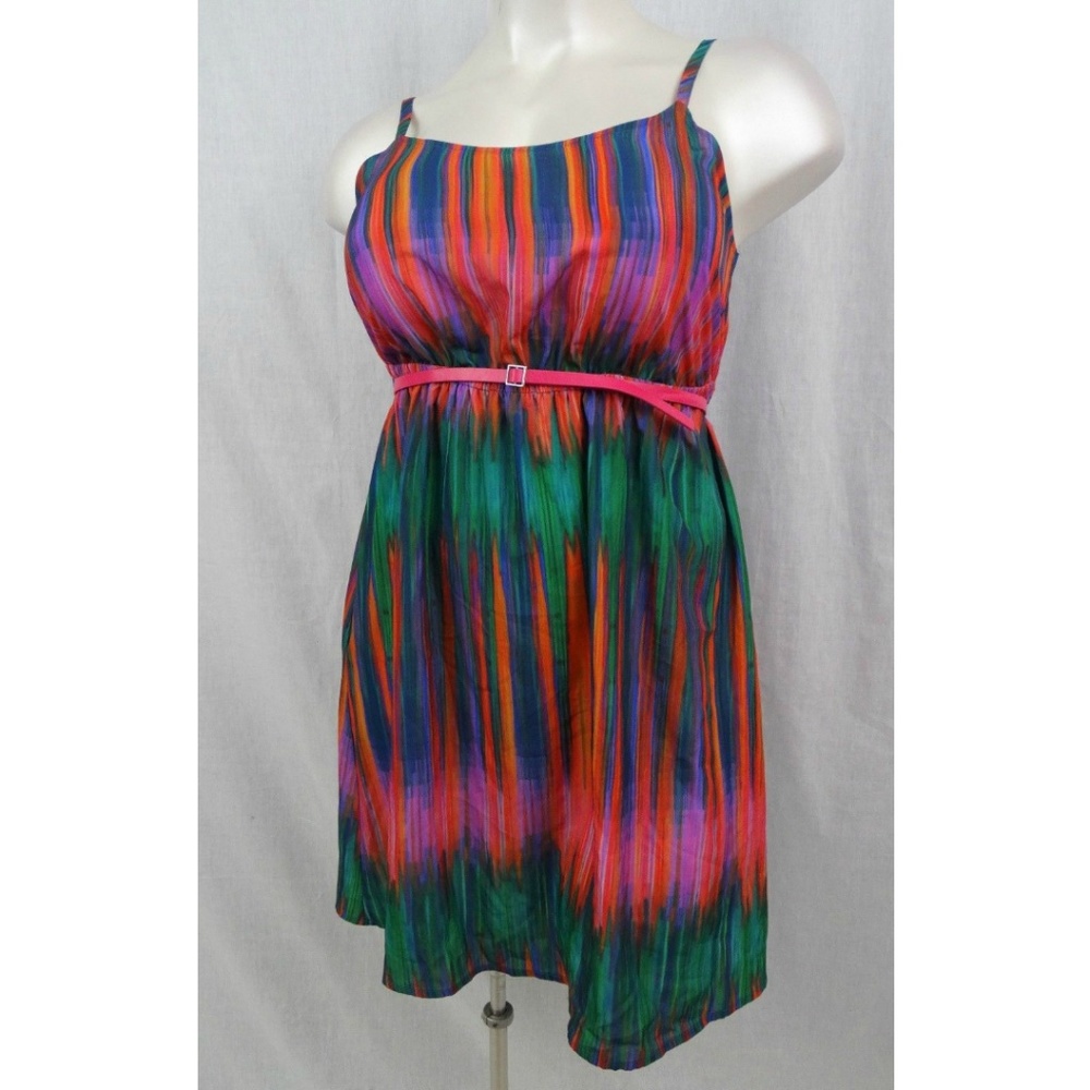 Lane Bryant 26 28 Adjustable Strap Sun Dress